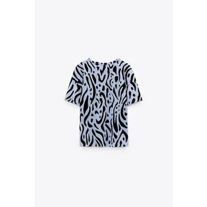 Zara Printed Boxy T-Shirt